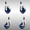 Service Caster 4 Inch 316SS Solid Poly Swivel 3/4 Inch Expanding Stem Caster Brake SCC, 2PK SCC-SS316EX20S414-SPUS-2-TLB-2-34 - alternate 1